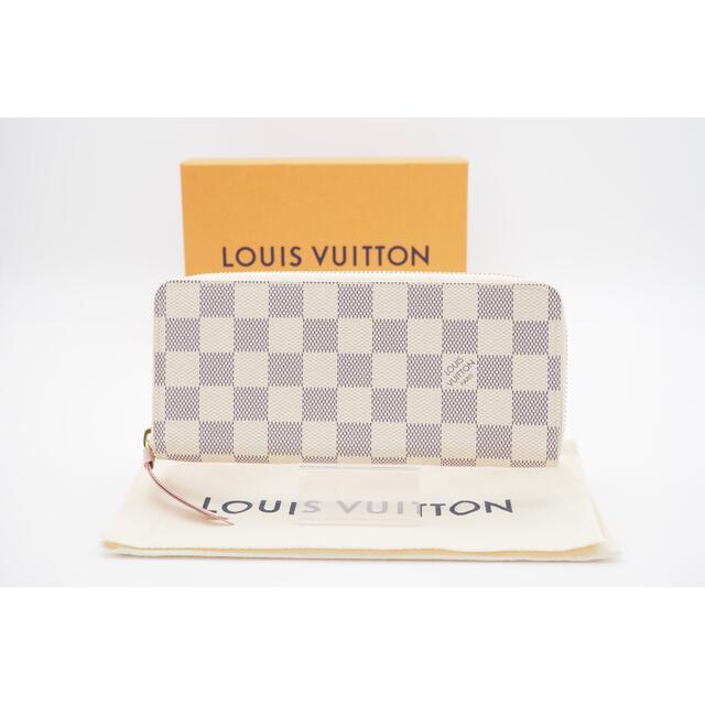 LOUIS VUITTON ラウンドファスナー長財布 クレマンス アズール 極美