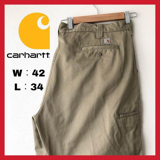 carhartt - 90s 古着 カーハート チノパン オーバーサイズ ワイド W42