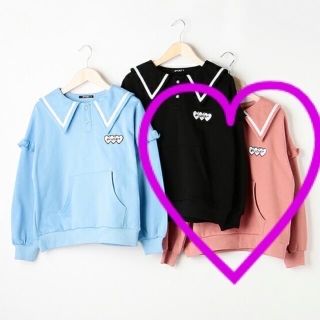 ナルミヤ インターナショナル(NARUMIYA INTERNATIONAL)のお取り置き☆ 150 トレーナー　セーラー　バイラビット(Tシャツ/カットソー)