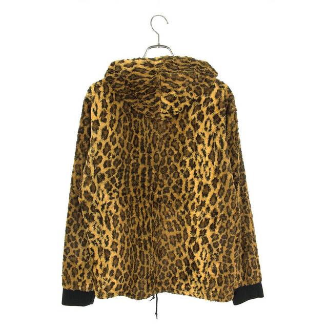 Supreme(シュプリーム)のシュプリーム Fur Pullover Leopard ハーフジップレオパードブルゾン メンズ M メンズのジャケット/アウター(ブルゾン)の商品写真