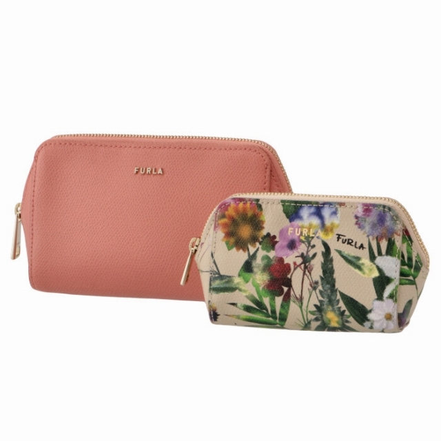 Furla(フルラ)のFURLA ポーチ 2点セット ELECTRA コスメポーチ レディースのファッション小物(ポーチ)の商品写真