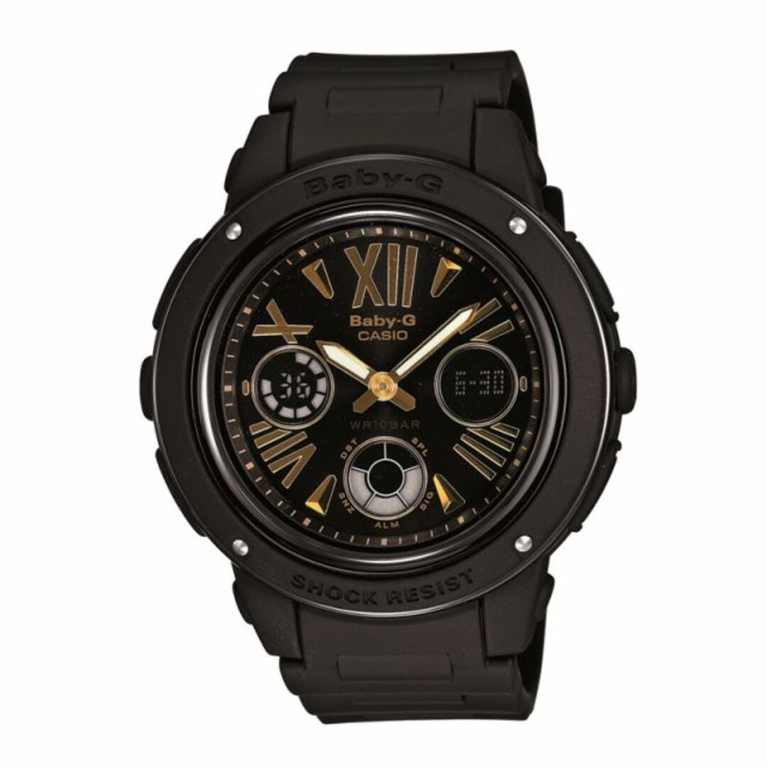 Baby-G(ベビージー)のカシオ CASIO 腕時計 レディース BABY-G ベビージー ベビーG BGA-153-1BJF 黒 レディースのファッション小物(腕時計)の商品写真