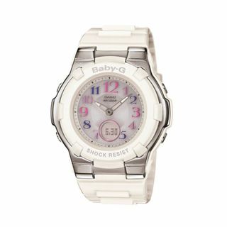 ベビージー(Baby-G)のカシオ CASIO 腕時計 レディース BABY-G ベビージー ベビーG BGA-1100GR-7BJF 白(腕時計)