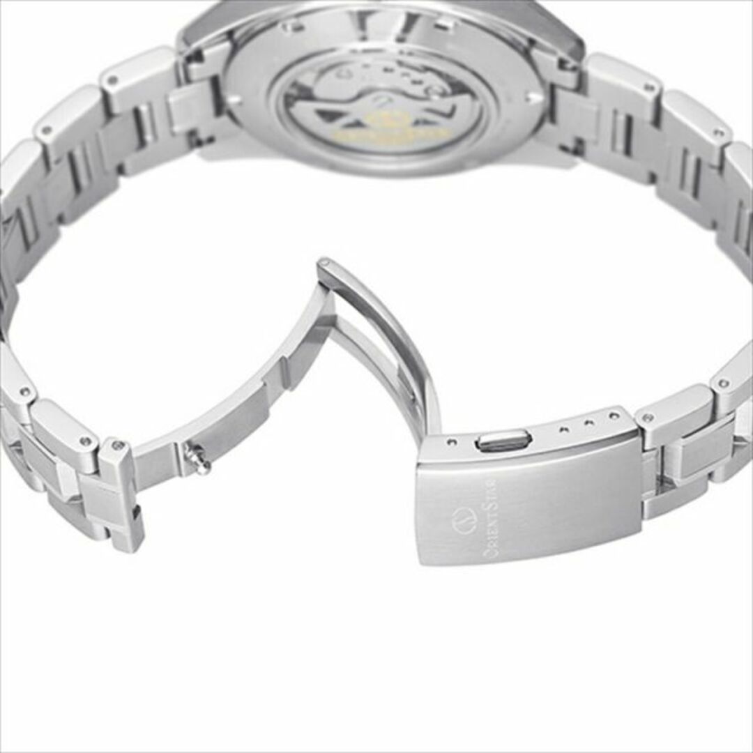 ORIENT(オリエント)のオリエントスター ORIENT STAR 腕時計 メンズ RK-AV0004L ネイビー ステンレススティール(SUS316L) メンズの時計(腕時計(アナログ))の商品写真