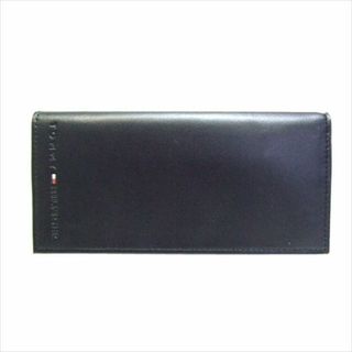 トミーヒルフィガー(TOMMY HILFIGER)のトミー ヒルフィガー TOMMY HILFIGER 二つ折り長財布 31TL-19X006 BK(財布)