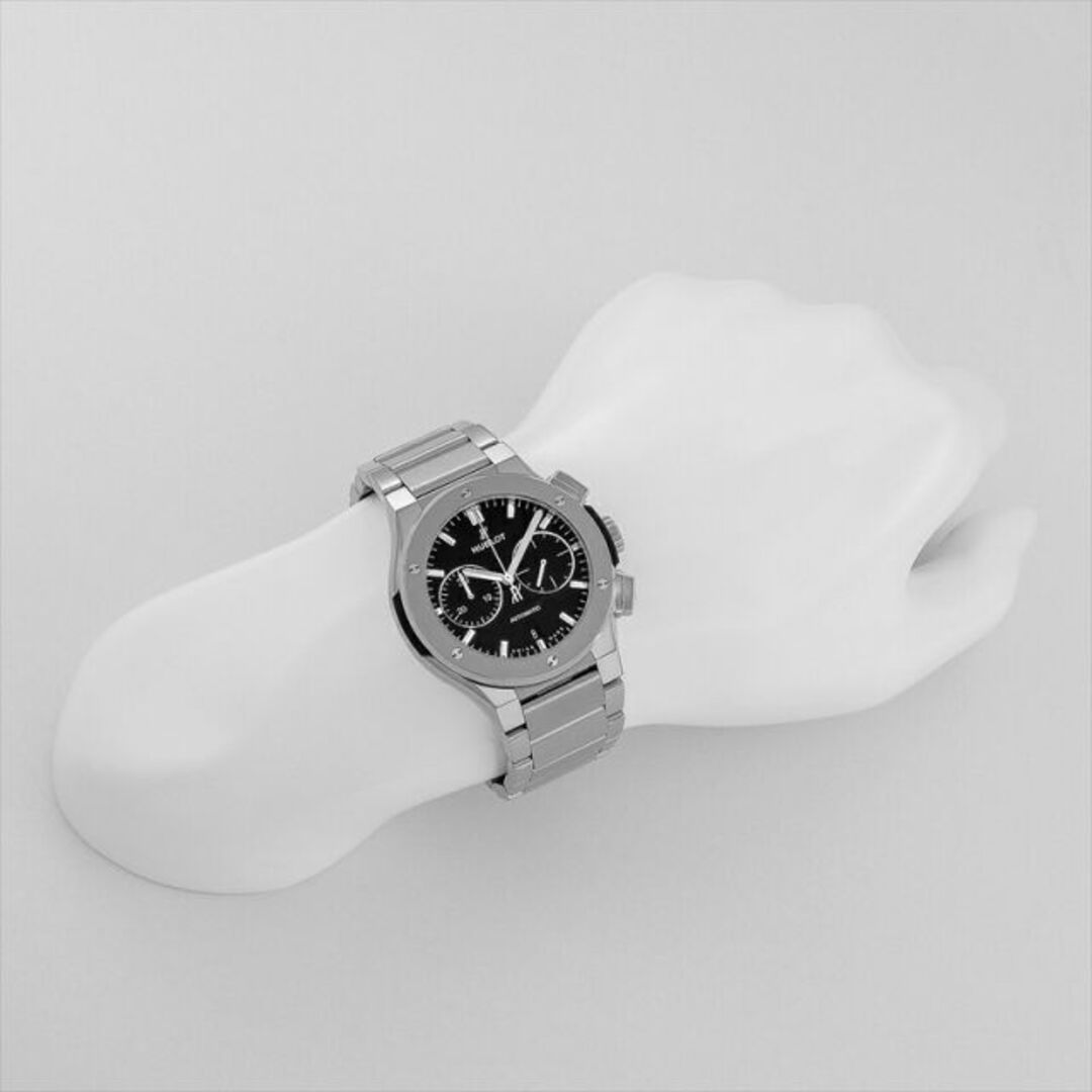 HUBLOT(ウブロ)のウブロ HUBLOT 腕時計 メンズ クラシックフュージョンチタニウムクロノグラフ 520.NX.1170.NX メンズの時計(腕時計(アナログ))の商品写真