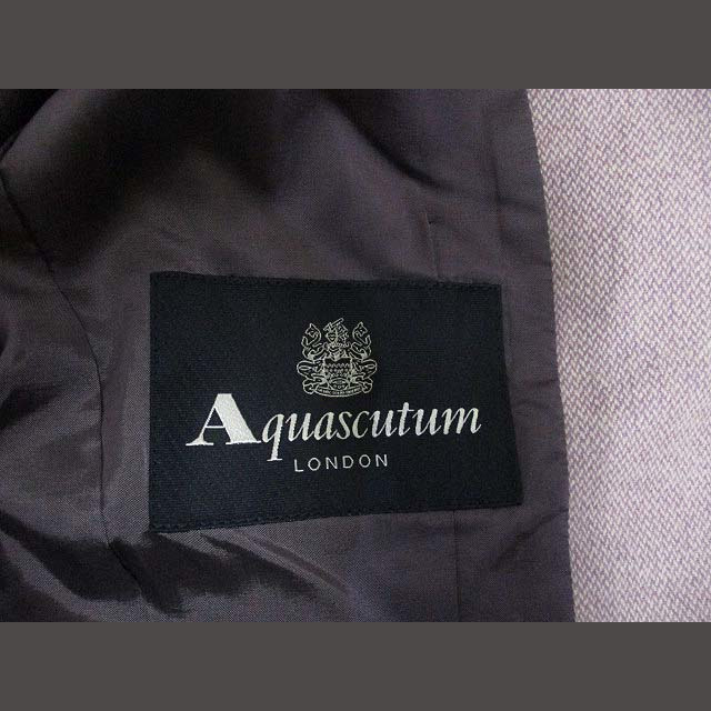 AQUA SCUTUM(アクアスキュータム)のアクアスキュータム AQUASCUTUM テーラードジャケット カシミヤ100％ レディースのジャケット/アウター(その他)の商品写真