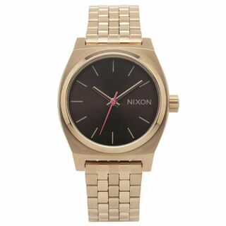 ニクソン(NIXON)のニクソン NIXON 腕時計 A1130-2617 ブラウン ステンレス MEDIUM TIME TELLER(腕時計(デジタル))
