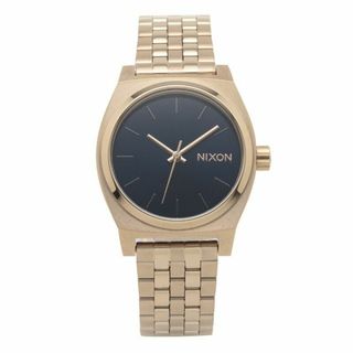 ニクソン(NIXON)のニクソン NIXON 腕時計 A1130-2763 インディゴブルー ステンレス MEDIUM TIME TELLER(腕時計(デジタル))