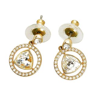 スワロフスキー ラインストーン ピアス メッキ レディース SWAROVSKI 【1-0067534】