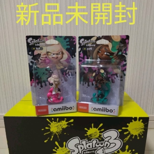 amiibo  ヒメ イイダ テンタクルズセット Splatoon