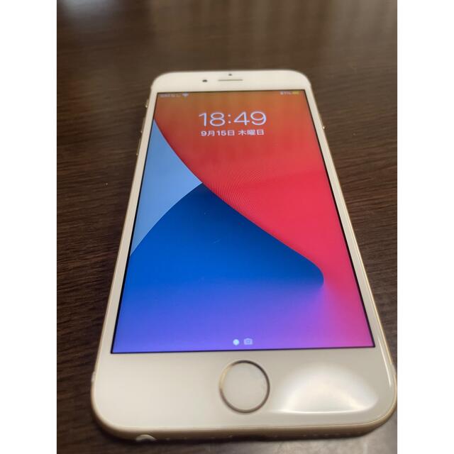 【極美品】iphone6s 32GB ゴールド simロックなし