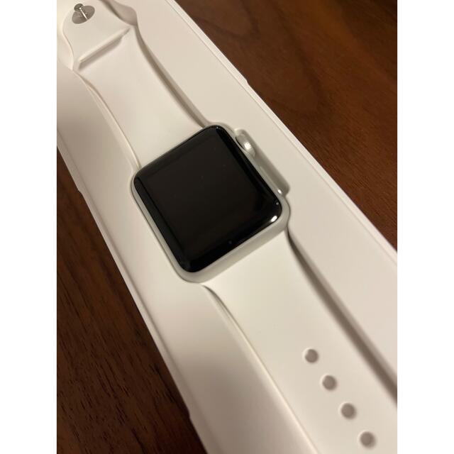 Apple Watch 初代 38mm  アルミニウムケース バンド　ホワイト