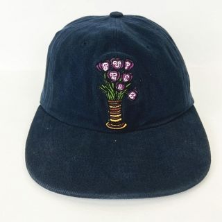 シュプリーム(Supreme)の SUPREME Flowers 6-Panel Cap  紺 ネイビー (その他)