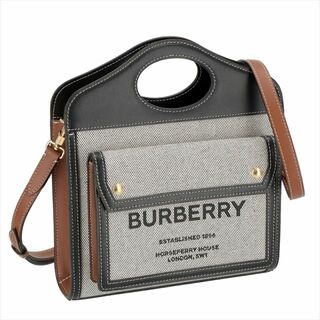 バーバリー(BURBERRY)のバーバリー BURBERRY ハンドバッグ 8039363 A1189 BLACK(ハンドバッグ)