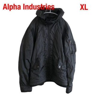 アルファインダストリーズ(ALPHA INDUSTRIES)のアルファインダストリーズナイロンジャケットXL alpha industries(ナイロンジャケット)