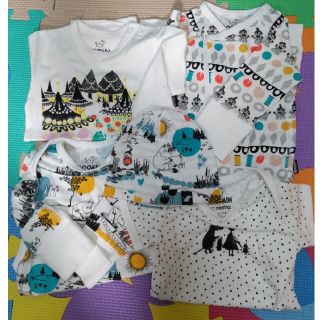 ムーミン(MOOMIN)のムーミン　ロンパース　60 70　まとめ売り(ロンパース)