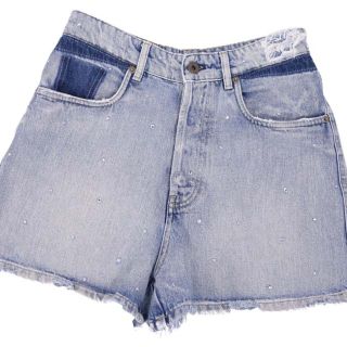 miumiu - ミュウミュウ パンツ 2020 デニム ショートパンツ ライン