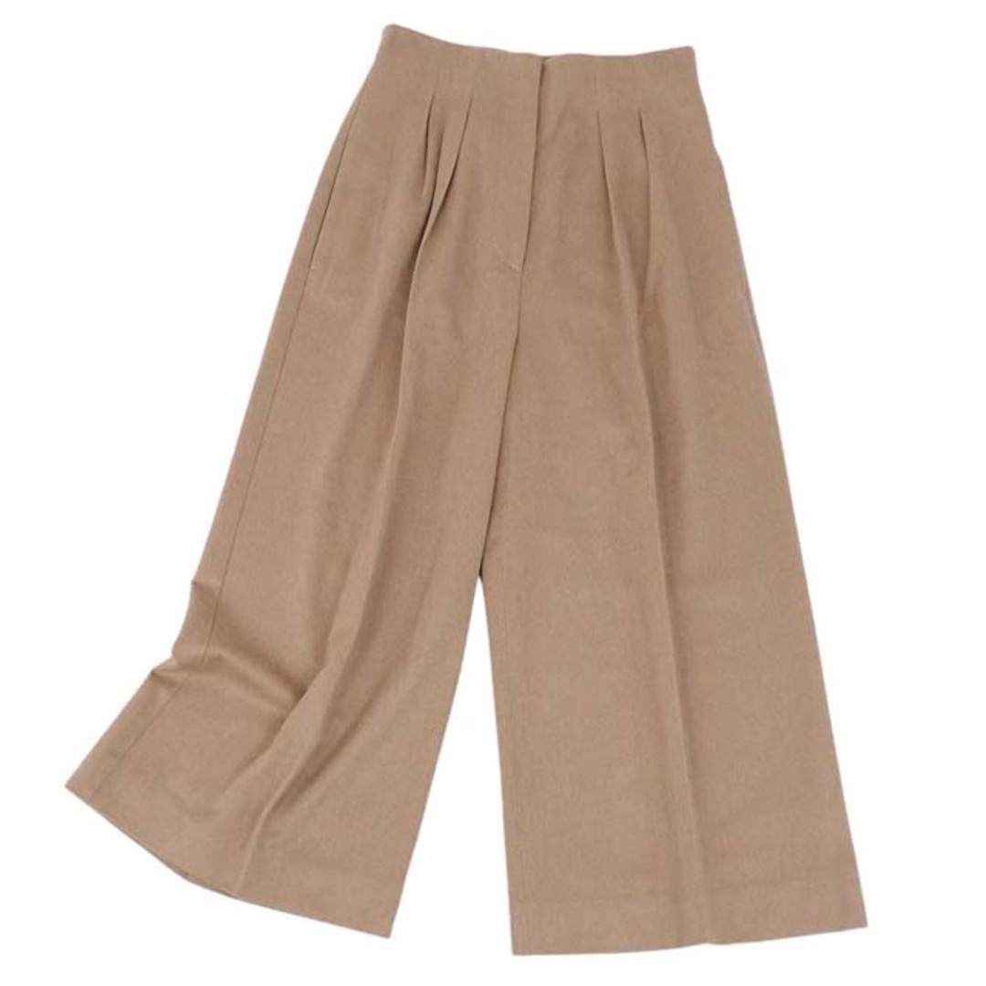 Max Mara - マックスマーラ パンツ ピュアキャメル ワイドパンツ Max Mara - マックスマーラ パンツ ピュアキャメル ワイドパンツ