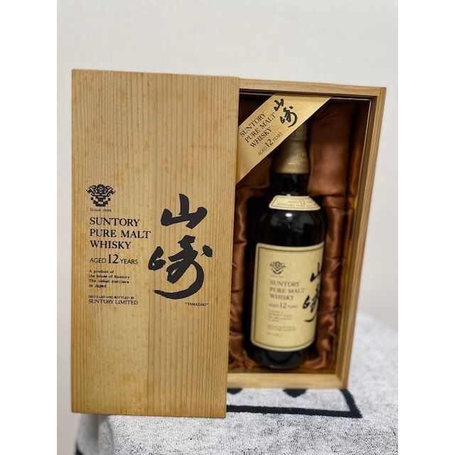 20%OFF】 サントリー - 山崎12年 ピュアモルト 木箱の通販 by kiyo's