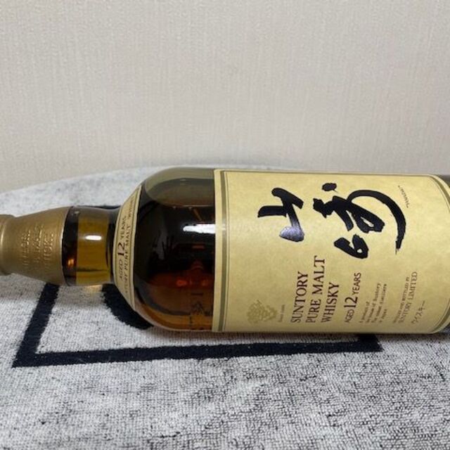 サントリー山崎 12年 ピュアモルト 旧 43% 750ml 未開栓 木箱付