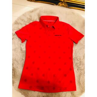 アディダス(adidas)のAdidas women red pink polo shirt(ポロシャツ)
