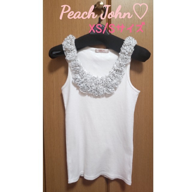 PEACH JOHN Peach Jhon♡3D立体フラワータンクトップの通販 by ふりるん's shop｜ピーチジョンならラクマ