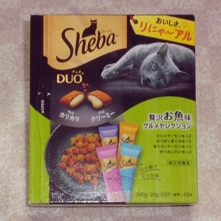 マース(MARS)のシーバ デュオ 贅沢お魚味グルメセレクション 20g×10袋(ペットフード)