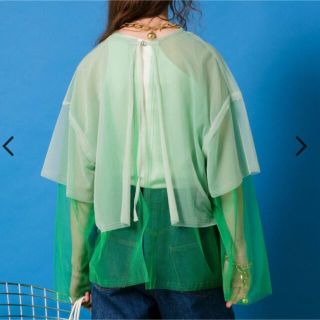 MAISON SPECIAL - 【MaisonSpecial】2wayシアーレイヤードトップの通販