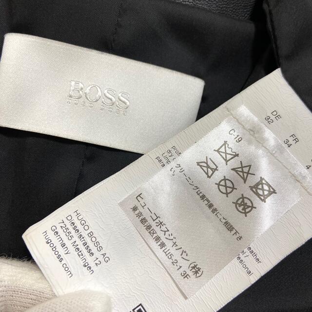 HUGO BOSS - ご専用 HUGO BOSS 白タグ 羊革ラムレザー ノー HUGO BOSS - ご専用 HUGO BOSS 白タグ 羊革ラムレザー ノー