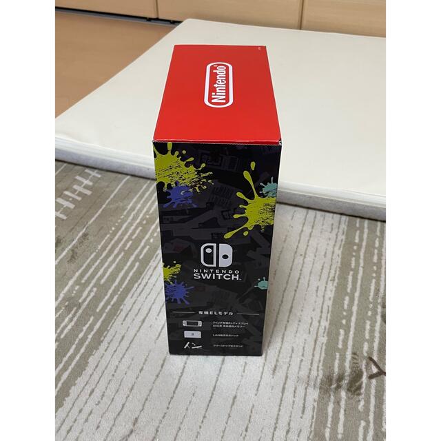 Nintendo Switch(ニンテンドースイッチ)のNintendo Switch（有機ELモデル） スプラトゥーン3エディション エンタメ/ホビーのゲームソフト/ゲーム機本体(家庭用ゲーム機本体)の商品写真