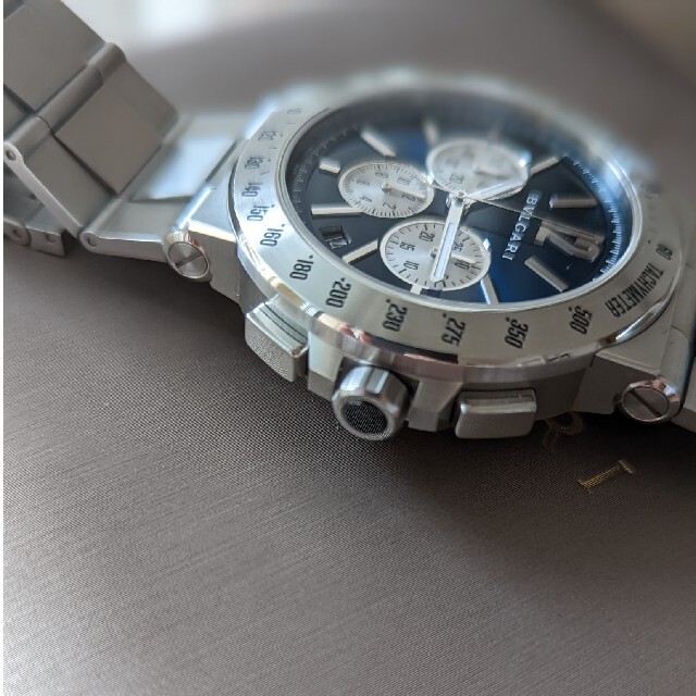 BVLGARI(ブルガリ)のエルプリメロ ブルガリ ディアゴノ ヴェロチッシモ DG41SCH メンズの時計(腕時計(アナログ))の商品写真