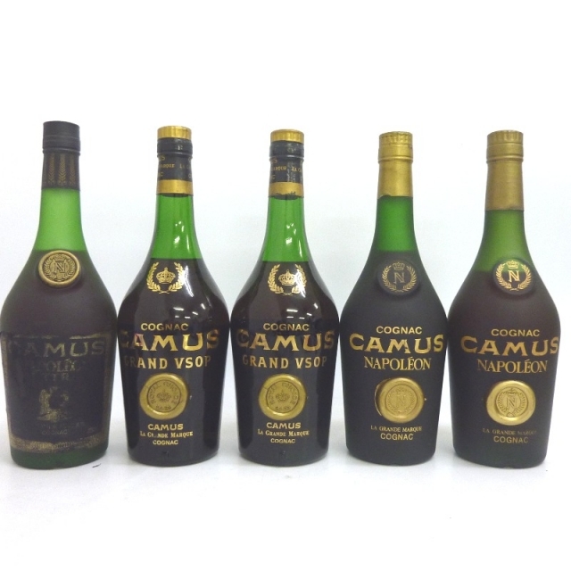 未開封☆CAMUS【カミュ】 5本セット 700ml 箱なし【中古】 有名な
