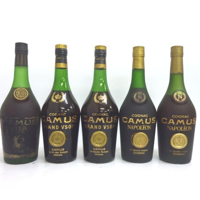 商品詳細未開封★CAMUS【カミュ】 5本セット 700ml 箱なし