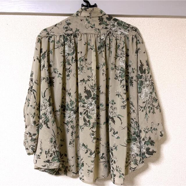 CLANE(クラネ)のCLANE(クラネ)old flower balloon tops ブラウス レディースのトップス(シャツ/ブラウス(長袖/七分))の商品写真