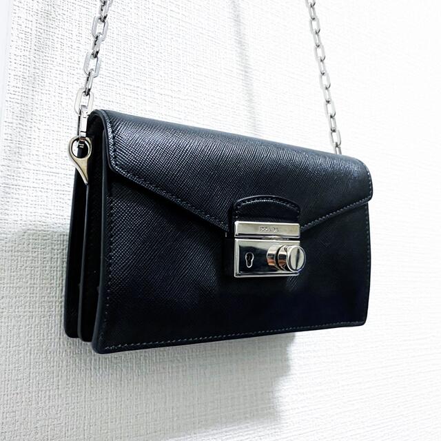 最高の PRADA チェーンショルダーバッグ 3wayバッグ プラダ 美品