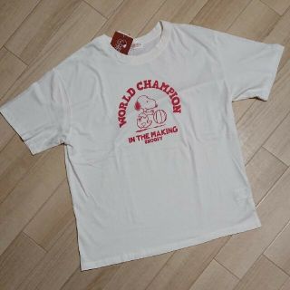 スヌーピー(SNOOPY)の新品 スヌーピープリントTシャツ(Tシャツ(半袖/袖なし))