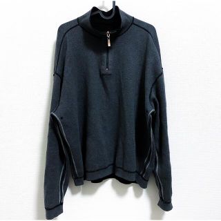 ザノースフェイス(THE NORTH FACE)のvintage デザインリバーシブルスウェット ハーフジップ(スウェット)