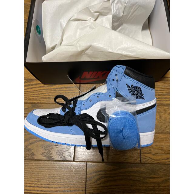 NIKE(ナイキ)のNike air jordan 1  - university blue  メンズの靴/シューズ(スニーカー)の商品写真