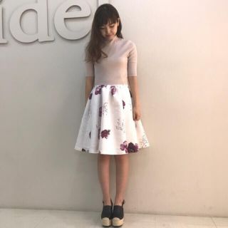 今季♡ハイネックニットコンビワンピース✨宮田聡子