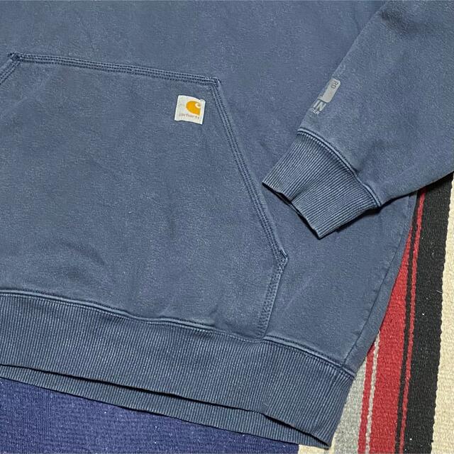 carhartt(カーハート)の90s 古着 カーハート パーカー メキシコ製 XL 刺繍 ロゴタグ ゆるだぼ メンズのトップス(パーカー)の商品写真