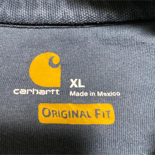 carhartt(カーハート)の90s 古着 カーハート パーカー メキシコ製 XL 刺繍 ロゴタグ ゆるだぼ メンズのトップス(パーカー)の商品写真