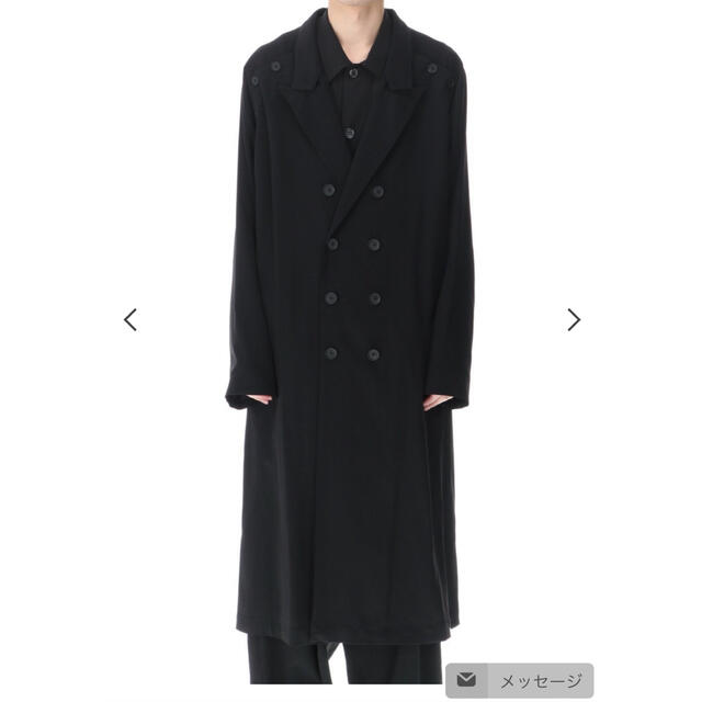 Yohji Yamamoto(ヨウジヤマモト)のyohjiyamamoto 21SS  コート メンズのジャケット/アウター(チェスターコート)の商品写真