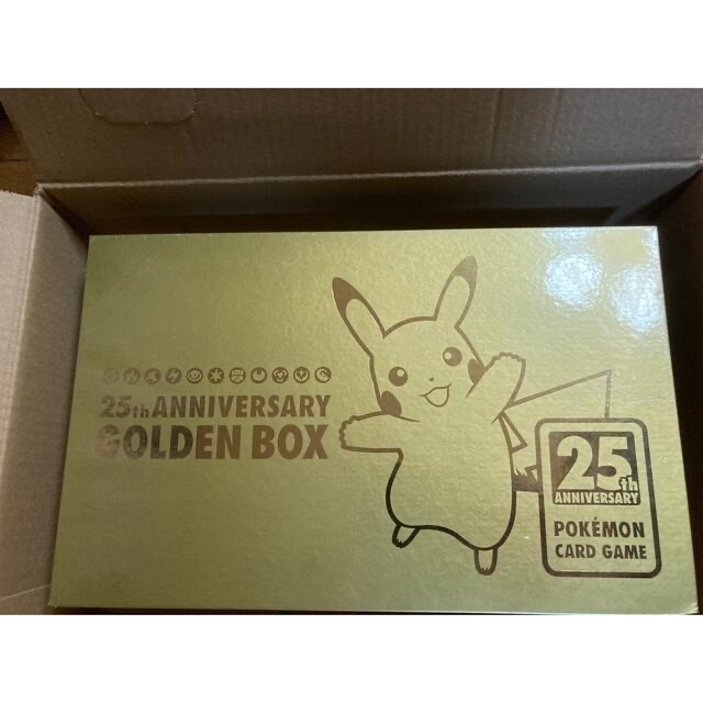 新品未開封 ポケモンカードゲーム25th ソード&シールド ゴールデンボックスBox/デッキ/パック