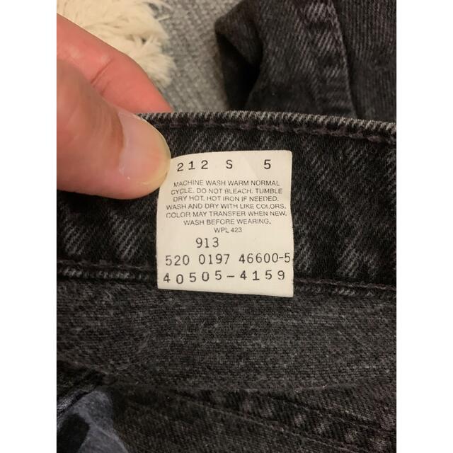 【W34L32】Levi'sリーバイス 505 ストレートデニム 8