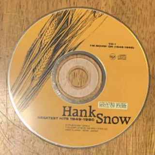 Hank Snow(ワールドミュージック)