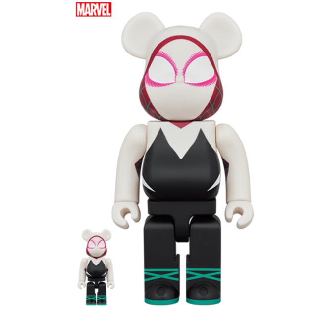 Be@rbrick SPIDER-GWEN 100% u0026 400%フィギュア