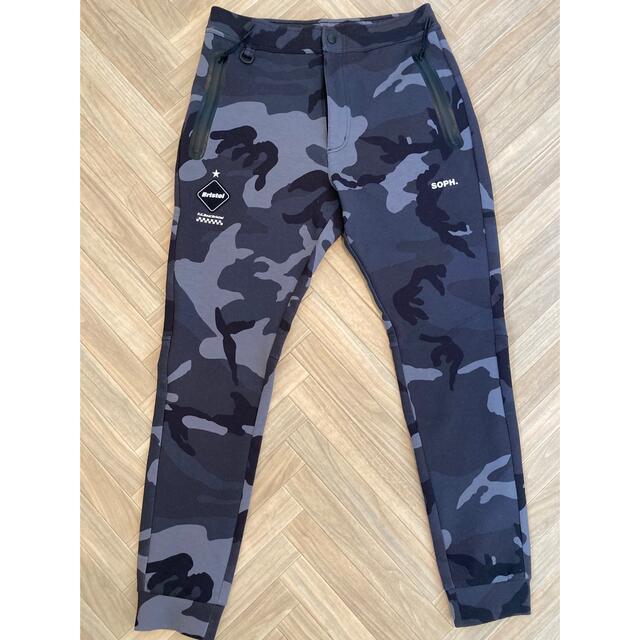 19SS FCRB SWEAT TRAINING PANTS カモ迷彩　Sサイズ