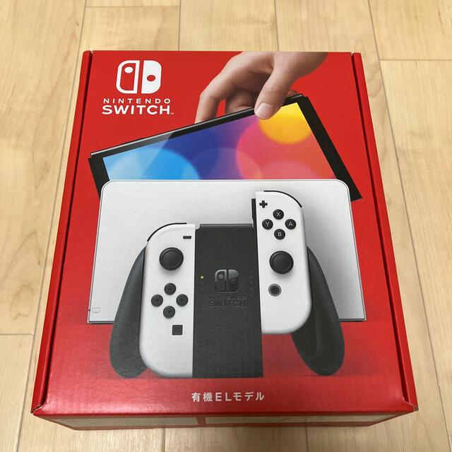 任天堂(ニンテンドウ)のNintendo Switch有機ELモデル エンタメ/ホビーのゲームソフト/ゲーム機本体(家庭用ゲーム機本体)の商品写真