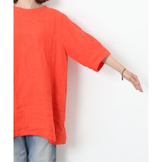journal standard luxe 東炊きリネン パフBL 激安特価品 journal standard パフBL 東炊きリネン luxe Tシャツ/カットソー(半袖/袖なし)